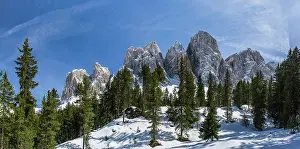 Jagged: The peaks of the Geisler mountain range