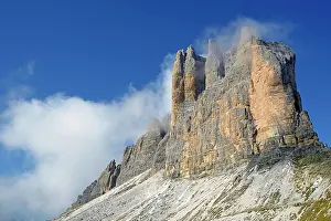 Walls: Three Peaks of Lavaredo south walls covered by deep