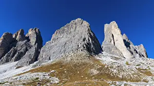 Adige: The peaks of the Three Peaks, view from the south