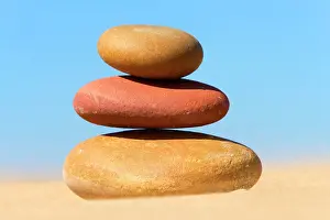 Piled: Pebbles - piled up
