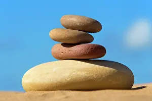 Piled: Pebbles - piled up
