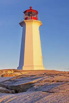 Lighthouse: Peggy's Cove Lighthouse, Nova Scotia, Canada