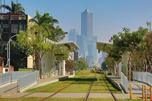 Tram: Penglai Pier 2 tram station and the 85 Sky Tower