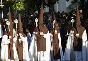 Festival: Penitents at the Semana Santa (Holy Week) of