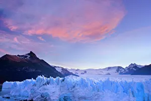 Moreno: Perito Moreno Glacier - face of Perito Moreno glacier