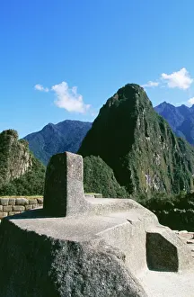 Incas: Peru - The Intihuana, carved sacred stone