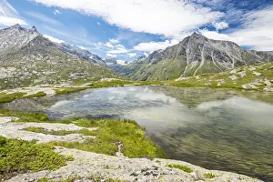 Temp: Petit Mont Cenis pass, from left to right: Dents
