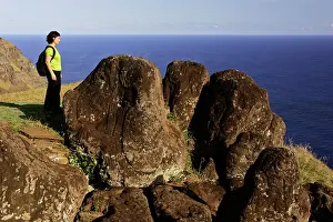 Metre: Petroglyphs at Mata Ngarau, on ridge between a