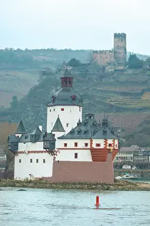 14th: Pfalzgrafenstein Castle on Falkenau Island