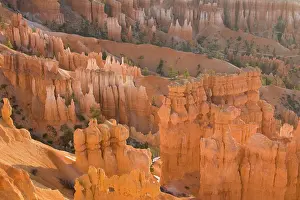 Hoodoos: Pinnacles of limestone rock (so-called hoodoos)