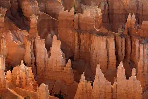 Hoodoos: Pinnacles of limestone rock (so-called hoodoos)