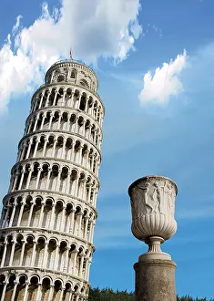 Vase: Pisa, Italy, Tuscany, Piazza dei Miracoli
