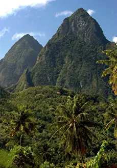 Lucia: The Pitons Mountains