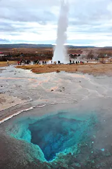 Vapour: The place, famous for its geothermal activities
