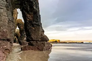 Bent: the Playa de las Catedrales Bbeach in Galicia in