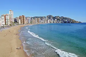 Playa: Playa de Levante Beach and high-rise buildings