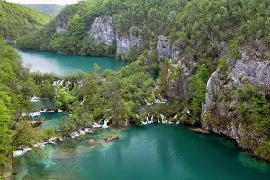 Croatia: The Plitvice Lakes in the National Park