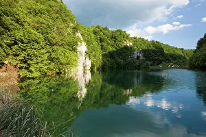 Croatia: The Plitvice Lakes in the National Park