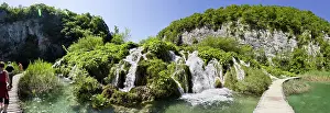 Croatia: The Plitvice Lakes in the National Park