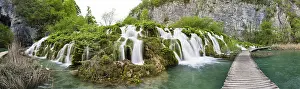 Croatia: The Plitvice Lakes in the National Park