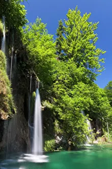 Croatia: The Plitvice Lakes in the National Park