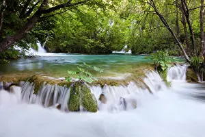 Croatia: The Plitvice Lakes in the National Park