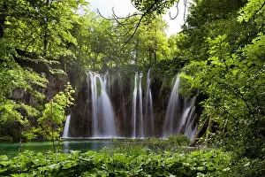 Croatia: The Plitvice Lakes in the National Park