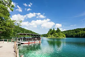 Croatia: The Plitvice Lakes in the National Park