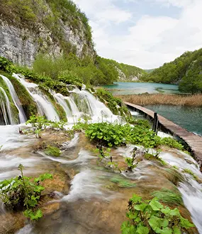Croatia: The Plitvice Lakes in the National Park