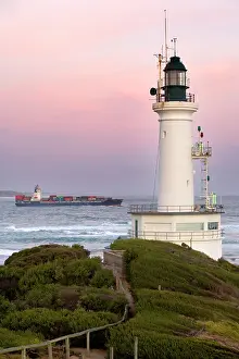 Lonsdale: Point Lonsdale Lighthouse. Built in 1902 at the