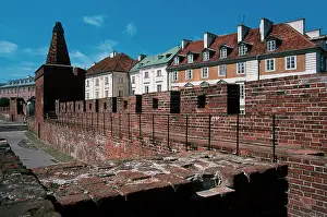 Defensive: POLAND. WARSAW. View of an stretch gothic
