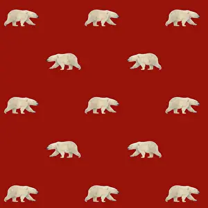 Textile: Polar Bears
