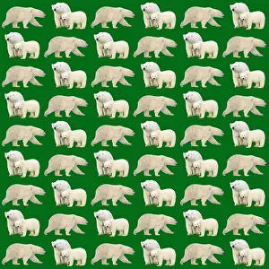 Textile: Polar Bears