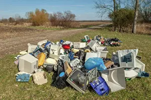 Scrap: Polluting plastic waste and computer scrap illegally