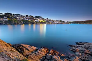 Harbours: Polruan in the Evening - Cornwall - UK