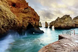 Algarve: Ponta da Piedade, morning mood, Lagos, Algarve