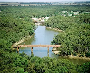 Ports: Port of Echuca on Murray River Northeastern Victoria