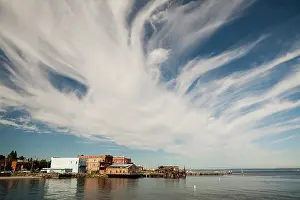 Townsend: Port Townsend waterfront, Washington, USA