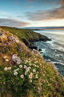 Cornish: Porthmeor Point - Looking to Pendeen - Cornwall - UK