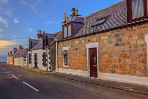 Times: Portknockie - street scene in the older part of