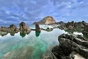 Basin: Porto Moniz, northwest of Madeira Island, natural