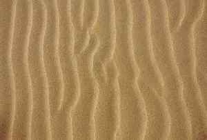 Santo: Porto Santo Island's beach - Wind ripples on the