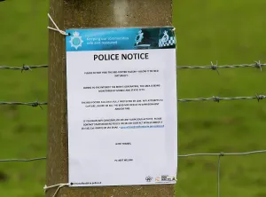 Notices: Poster Please do not feed the Red-footed Falcon