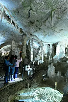 Stalactite: Postojna Cave, 22 km long and dug by the Pivka river