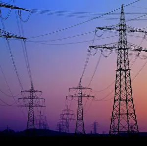 Cable: Power lines, overhead line, supply lines, electrosmog