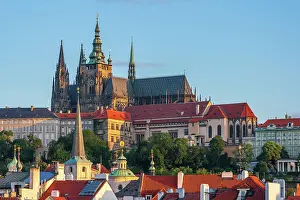 Haseltine: Prague, Czech Republic. St. Vitus Cathedral above