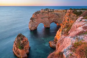 Navy: Praia da Marinha, Navy beach, Algarve, Atlantic
