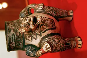 Towns: Pre-Columbian art in a museum, San Francisco Convent