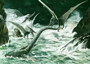 Prehistoric Reconstruction - Pteranodon & Winged