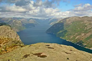 Pulpit: Preikestolen - view from rock pulpit Preikestolen